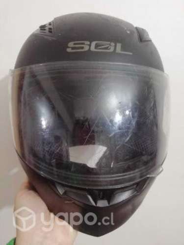 Casco de moto