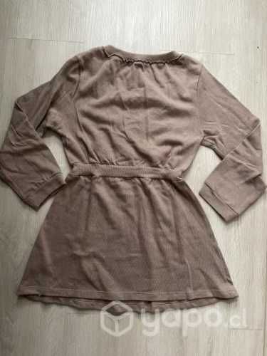 Chaleco Zara talla S beige