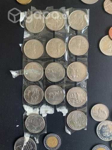 Colección de monedas de todo el mundo