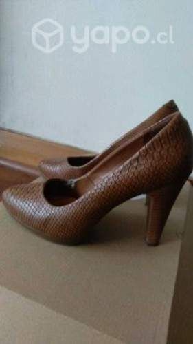 Moda finos zapatos FLEXY de cuero, número 38