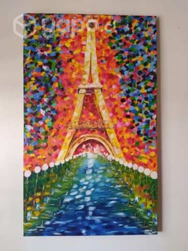 Cuadro pintado a mano