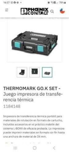 juego de impresora de transferencia térmi