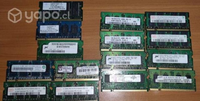 Memorias RAM DDR DDR2 y DDR3