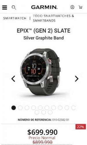 Reloj Garmin EPIX GEN 2
