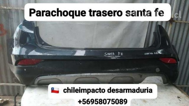 Parachoque trasero Hyundai Santa Fe desarmaduría