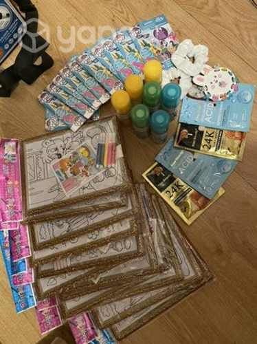 12 set de dibujo con plumones y dibujo