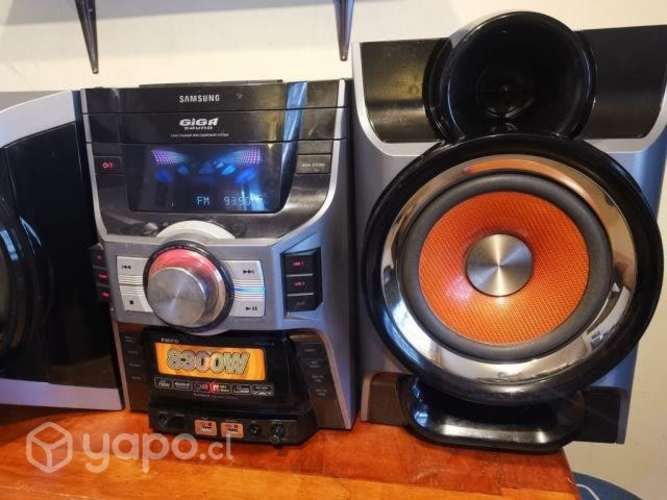 Sistema de audio samsung mx-c850