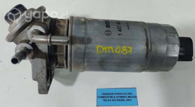 Cebador Porta Filtro Combustible (DTM087) Maxus
