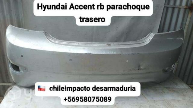 Parachoque trasero Hyundai accent rb
