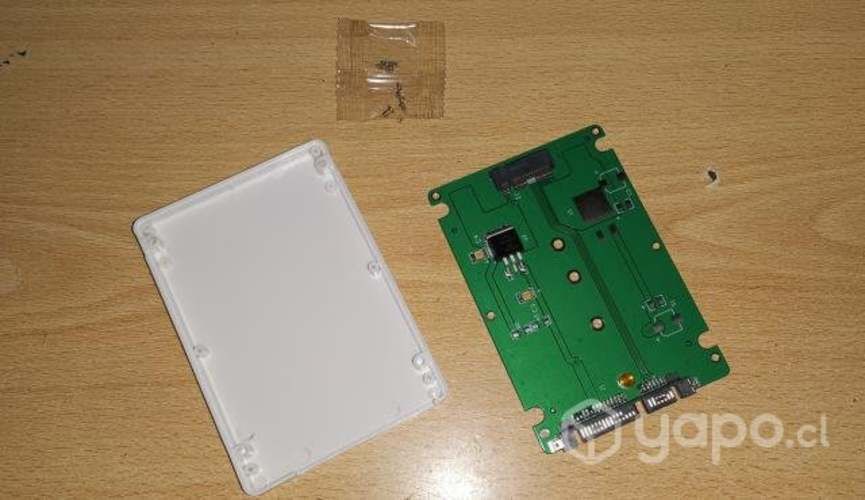 Adaptador M.2 SSD NGFF SATA Blanco