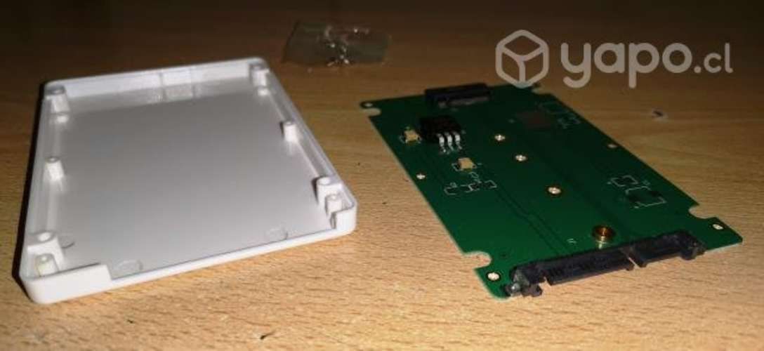 Adaptador M.2 SSD NGFF SATA Blanco