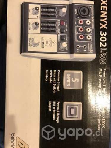 Muy poco uso Mezclador Xenyx 320 USB