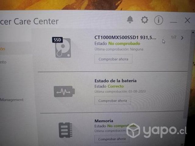 Acer Nitro 5 pc gamer usado precio conversable