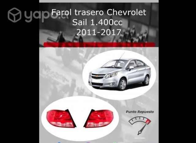 Farol trasero Chevrolet Sail 1.4cc 2011 al 2017