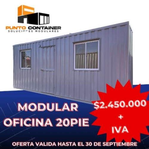 Container, módulares, oficinas