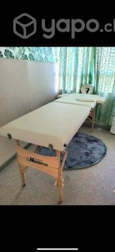 Camilla plegable con bolso