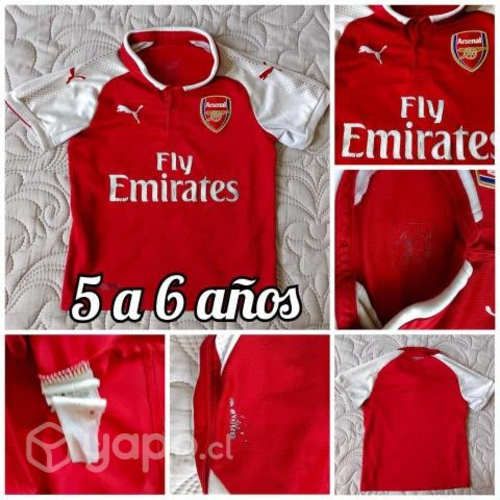 Camiseta Puma Arsenal Talla 6 Años