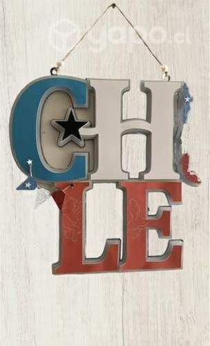 Cartel para puertas chile, para fiestas patrias