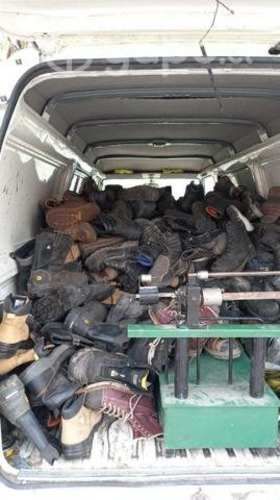 Liquidación zapatos de seguridad retorno Canadá