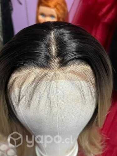 Peluca cabello natural humano