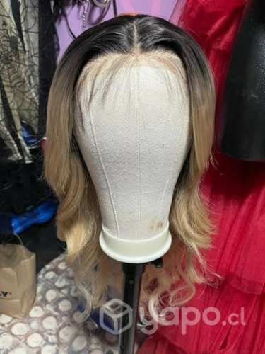 Peluca cabello natural humano