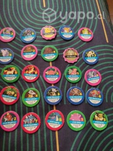 Fichas de juegos Pokemon Master Trainer