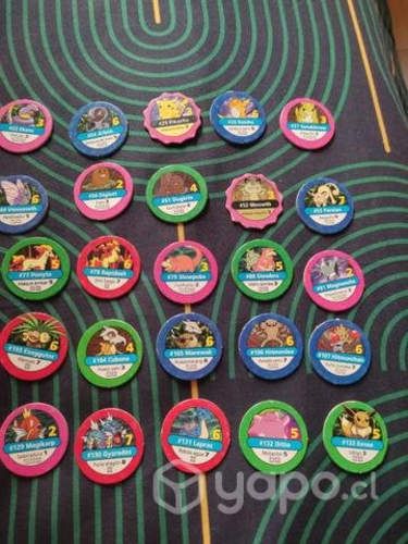 Fichas de juegos Pokemon Master Trainer