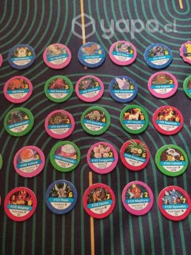 Fichas de juegos Pokemon Master Trainer