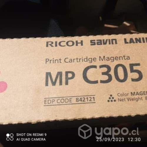 Toner Ricoh MP c305 Magenta original