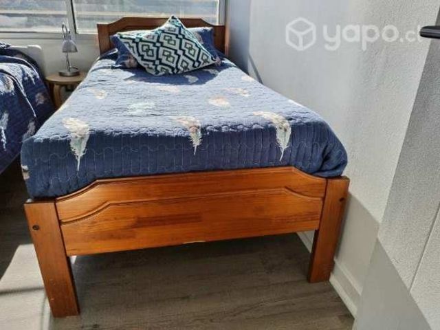 Cama 1 plaza + colchón