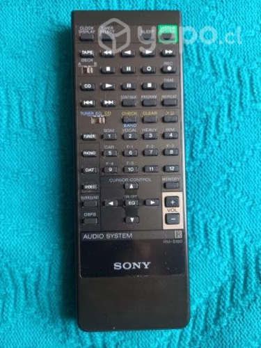 Sony control rm-s160 ( ver modelos compatibles )