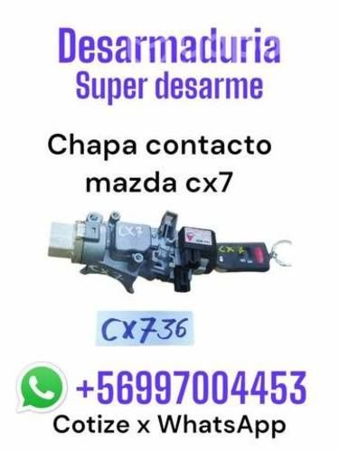 Chapa contacto Mazda cx7 desarmaduría