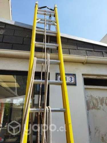 Escalera Telescópica, Fibra de Vidrio