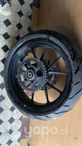 Llanta trasera completa ktm duke 200