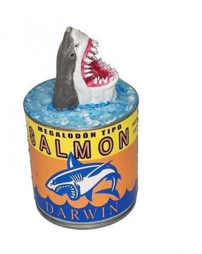 REGALO ORIGINAL - Megalodón Tipo Salmón