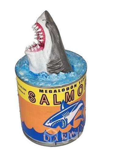 REGALO ORIGINAL - Megalodón Tipo Salmón