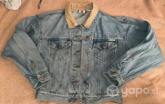 Chaqueta mezclilla bill blass mujer