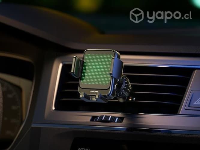 Soporte de celular para auto con carga inalambrica