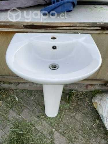 Set lavamanos con pedestal
