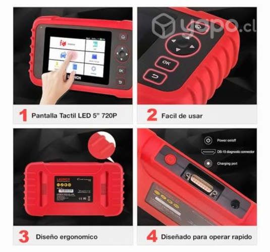 Scanner Automotriz Launch X431 CRP123x OBD2 Airbag