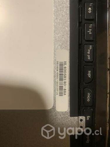 Pantallas de notebook