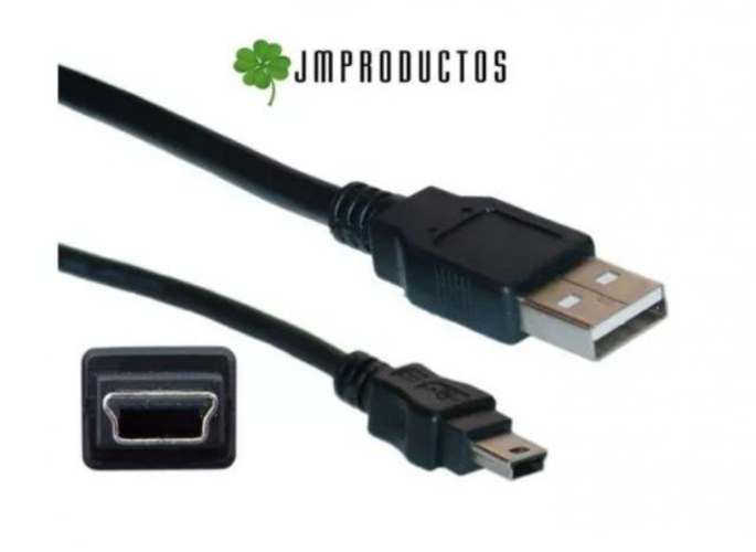 Cable Usb A Mini Usb 5 Pines, Playstation 3, Psp,