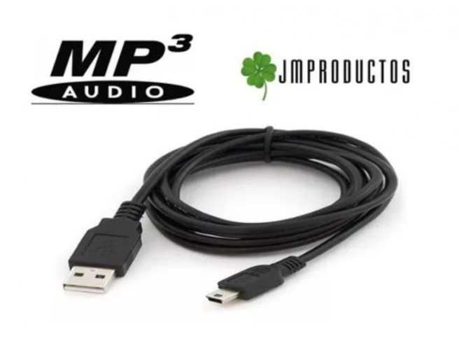 Cable Usb A Mini Usb 5 Pines, Playstation 3, Psp,