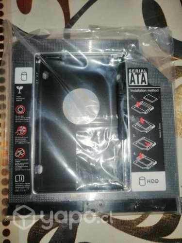 Caja caddy 9.5mm. para disco duro.