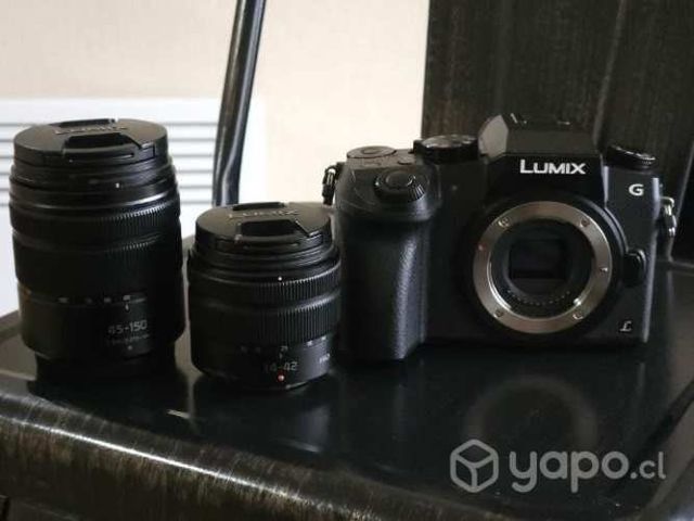 Panasonic Lumix g7 + lentes 14-42mm 45-150mm