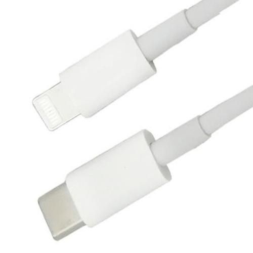 Cable usb-c para iphone, ipad. blanco. 1 metro. ca