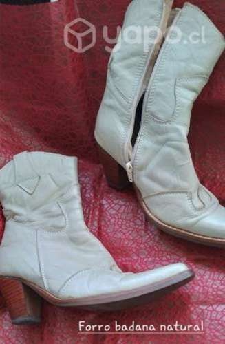 Botines cuero