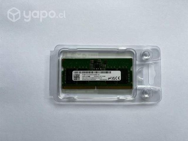 Memoria RAM 8gb DDR5 4800mhz SODIMM