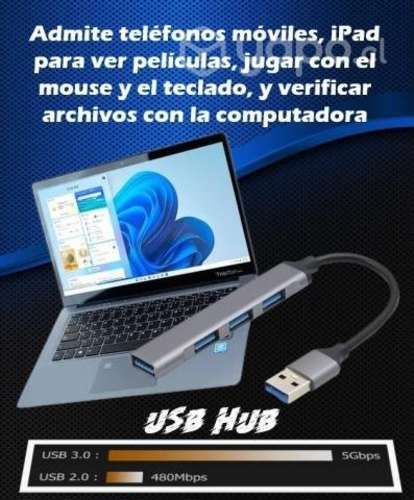HUB 3,0 Conector USB 3,1 adaptador OTG