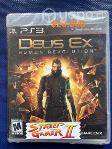 Deus ex ps3 nuevo sellado